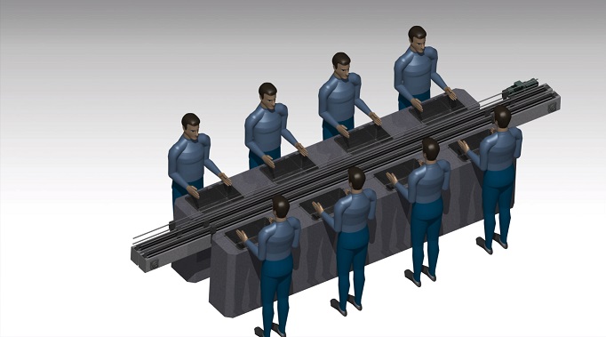 خط پرکن اپراتوری در ابزار بسته بندی خراسان