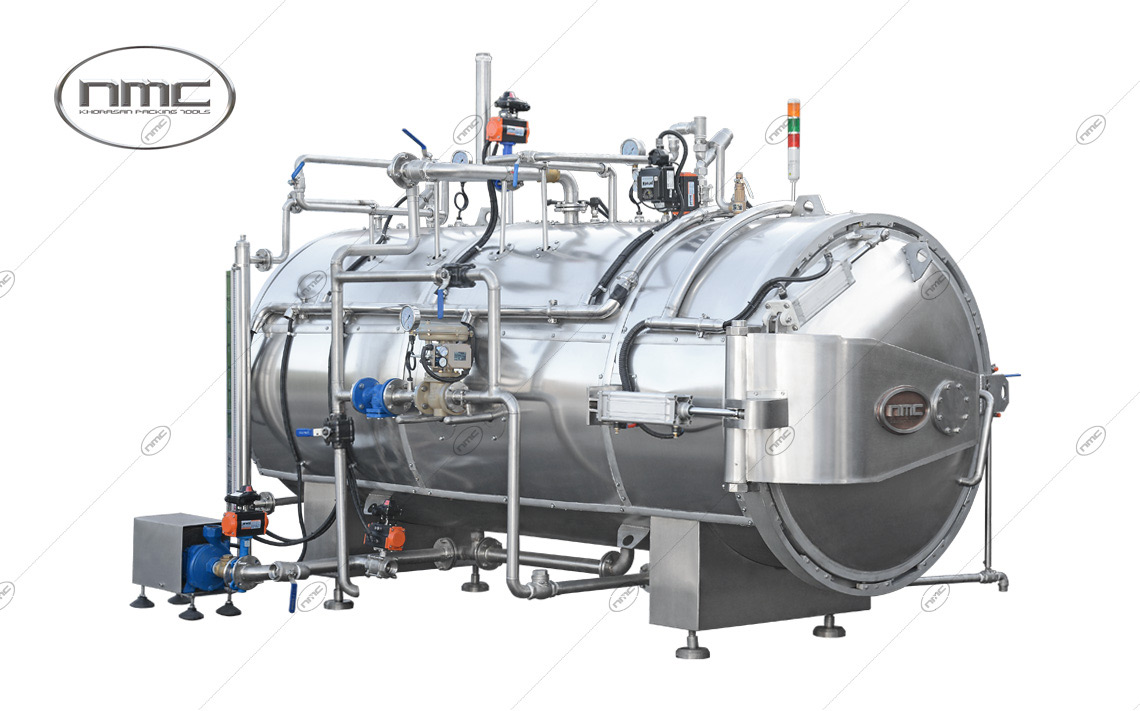 Fully automatic horizontal autoclave in NMC