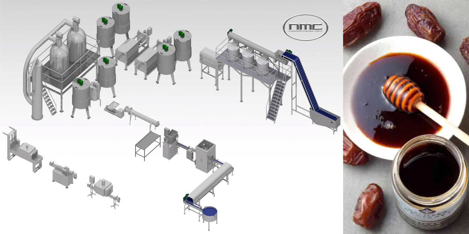 Date and Grapes Syrup Production Line