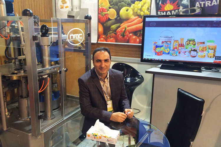 Passionate presence in Agrofoods Exhibition2018 Tehran